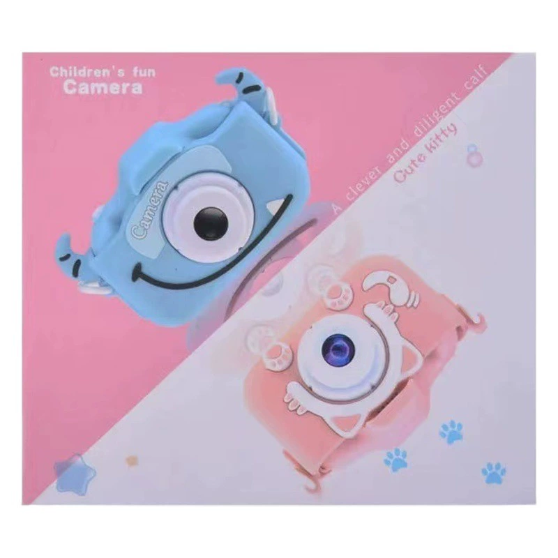 Трансграничные взрывы Портативный мультфильм Симпатичный Забавный внешний вид Взрывозащищенный HD-видео, кошка, Детская камера