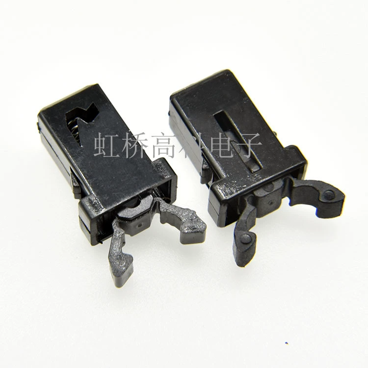 Переключатель дверного замка черный белый пластиковый мусорный бак пресс самоблокирующийся пресс пружинный замок Пряжка коробки для автомобильных очков