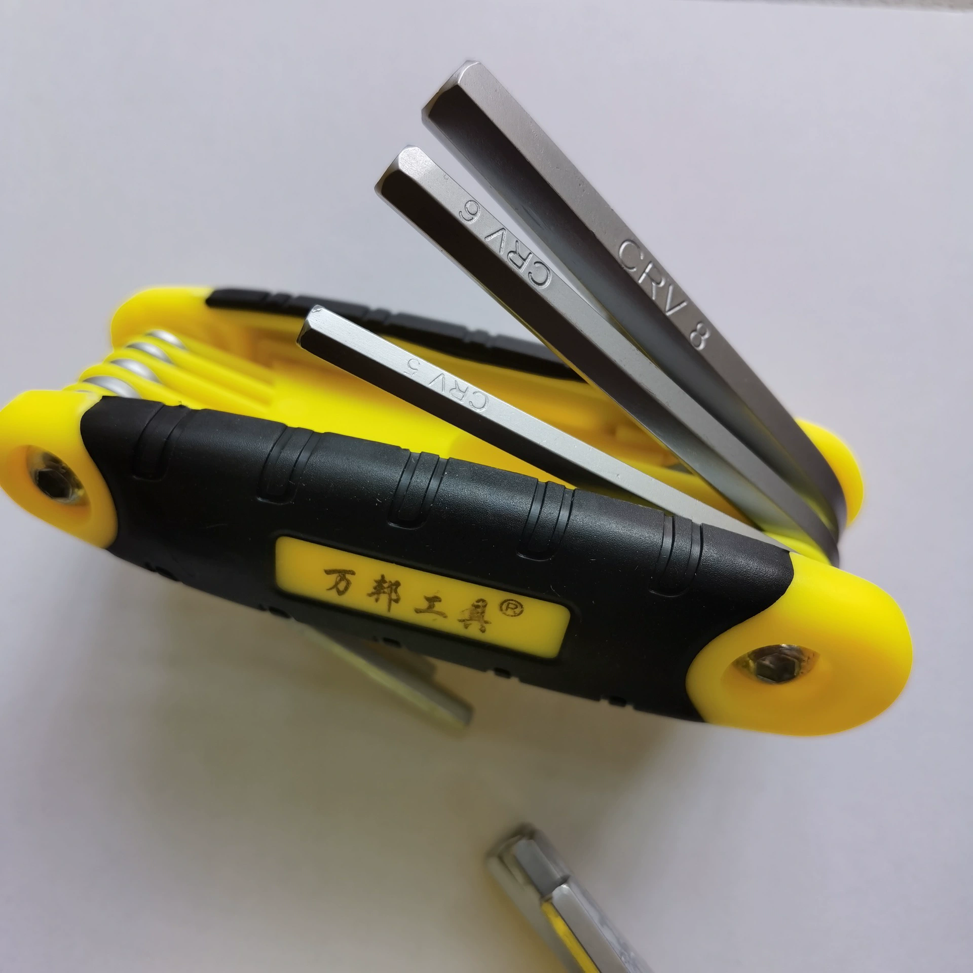 Складной инструмент Wanbang, удобный для переноски, универсальный шестигранный ключ из 8 частей