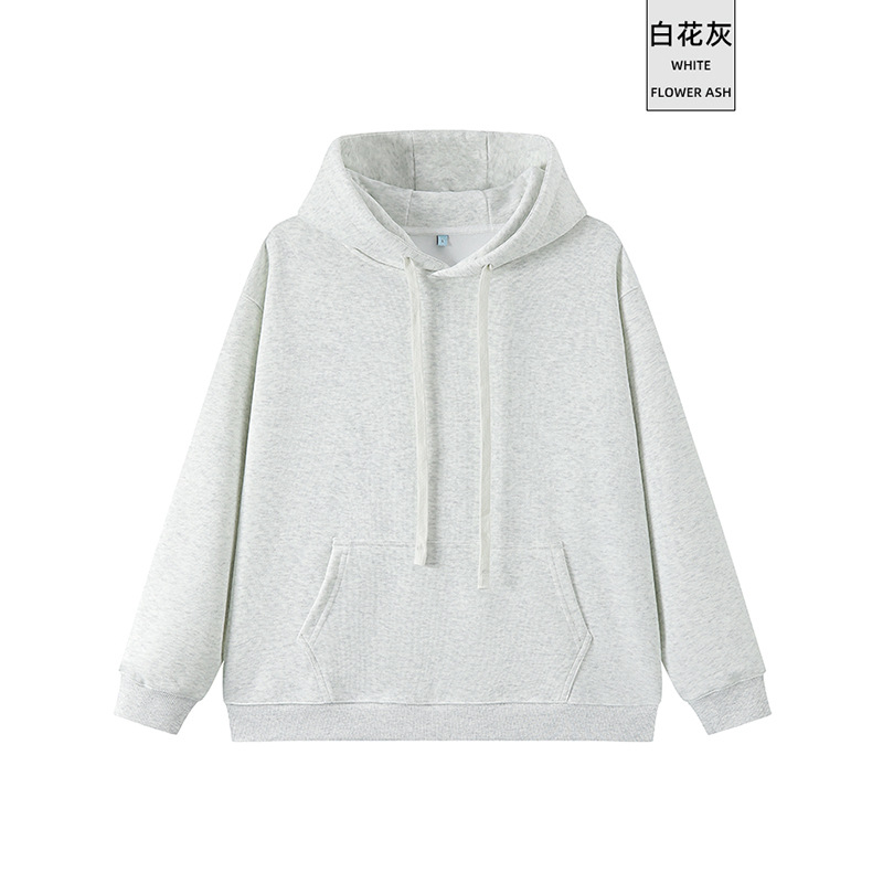 Otoño color sólido cross-border hoodie americano pesado ropa de trabajo con capuchona marca de moda masculina alta sensación suéter personalizada