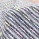Summer Thin Small Chanel Style Fabric Color Woven Tweed Clothing Vest dress Fabric Wholesale for Foreign Trade
