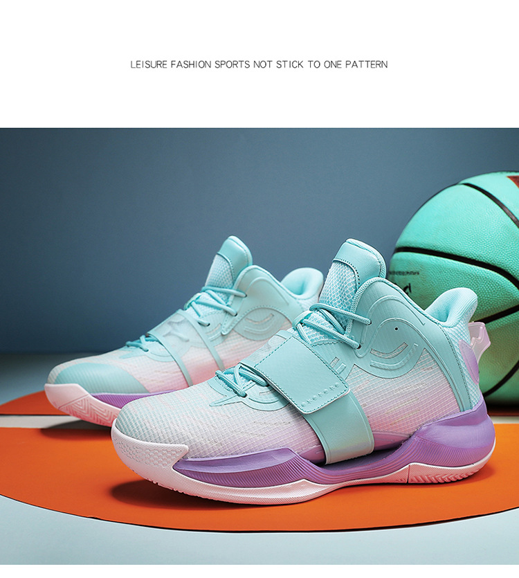 Plusk wody 4. generacji koszykówka Night Glow poduszka powietrzna 8 letnie buty sportowe męskie i damskie pocieranie_voghion.com