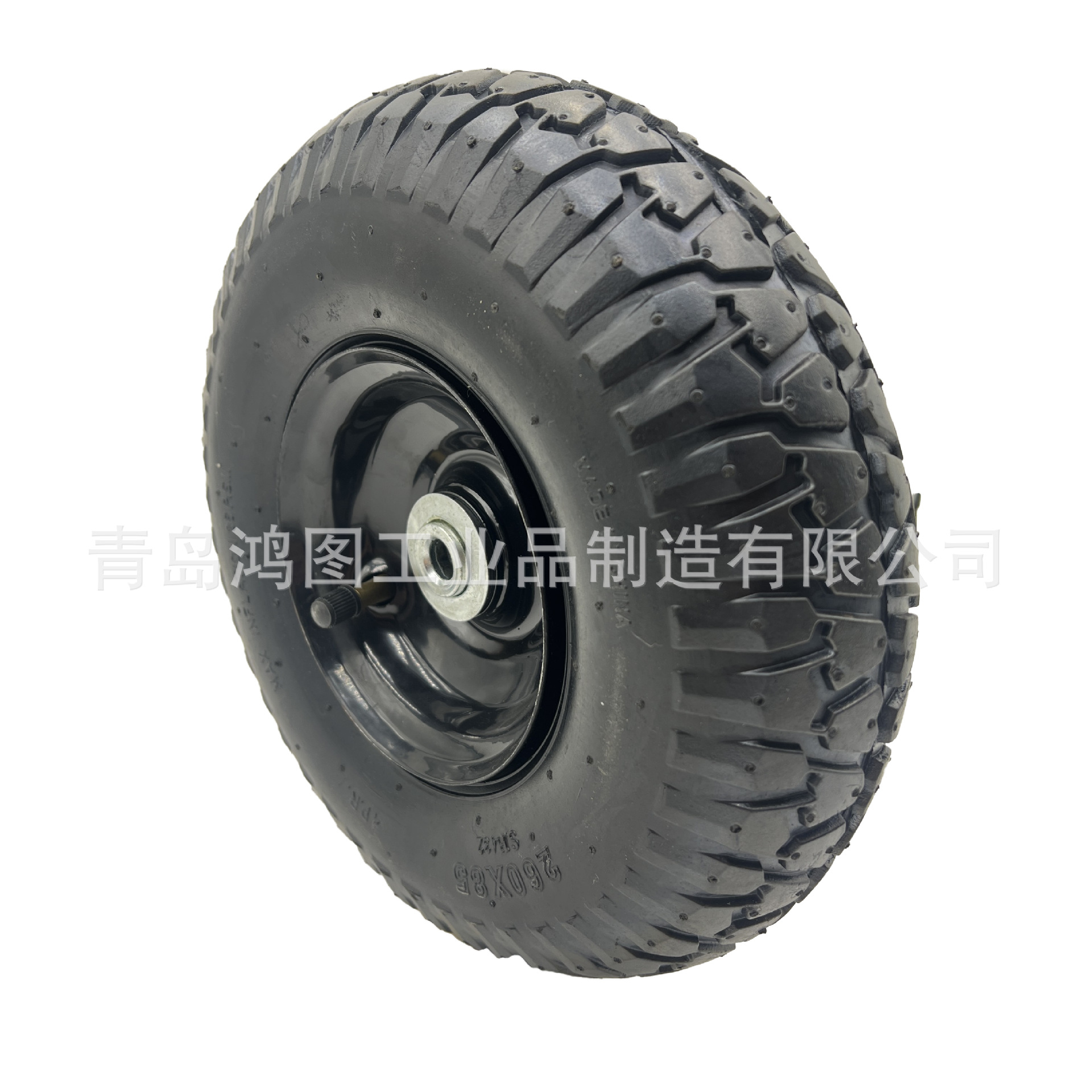 10 pulgadas 260x85mm neumático de goma 3.00-4 mercado coreano de patrón empujador neumático de carro de almacén