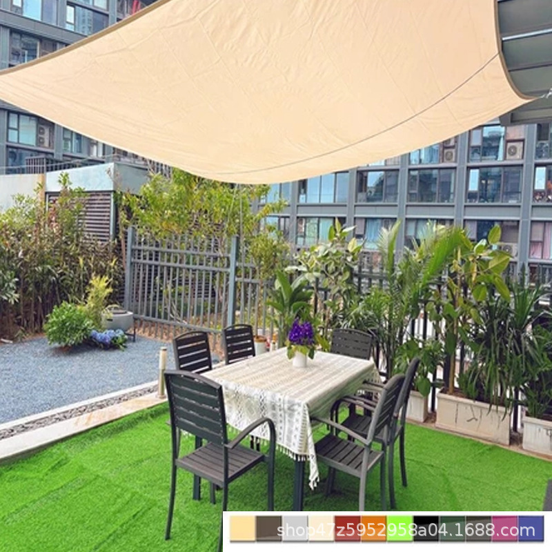 Sunshade Sail Rectangular Waterproof Polyester Canopy 95% Uv Blocking Anti-Uv Waterproof Sunshade Sail Rectangular Waterproof Polyester Canopy 95% Uv Blocking Anti-Uv Waterproof