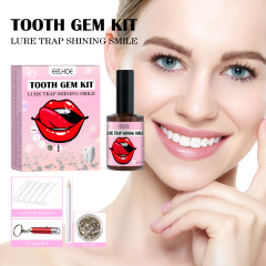 EELHOE Tooth Gem Set White Teeth Easy to Remove and Install Jewelry Aesthetic Durable and Reliable Diamond