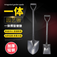 挖土铁锹锰钢铁铲家用种菜园艺赶海工具农用户外小铲子神器种花锨