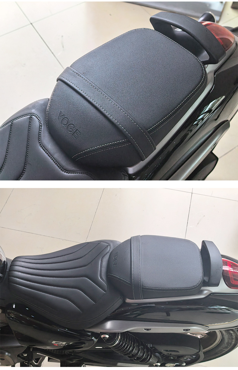 Suitable for Wuji Cu625 Modified Seat Cushion, Widened and Comfortable Seat Cushion, Splash-Proof, Non-Damaging Installation, Black Seat Cushion