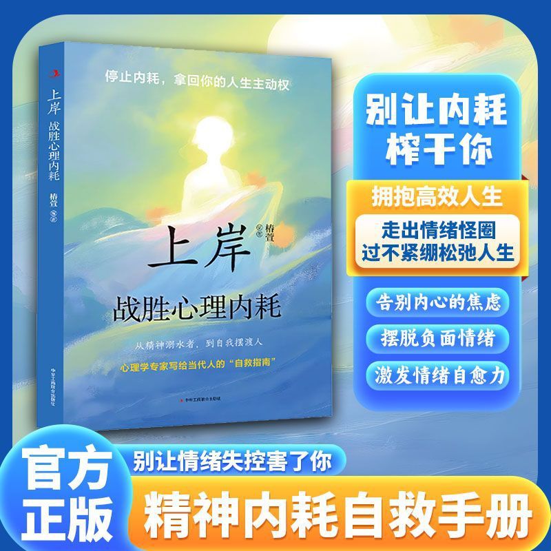 上岸书正版上岸战胜心理内耗告别焦虑内耗摆脱自卑高敏感战胜自我|undefined