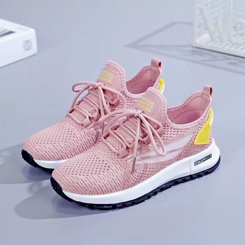 2023 летние тканые супер дышащие кроссовки на толстой подошве, Женская сетчатая обувь, летние тонкие сетчатые Женские повседневные кроссовки