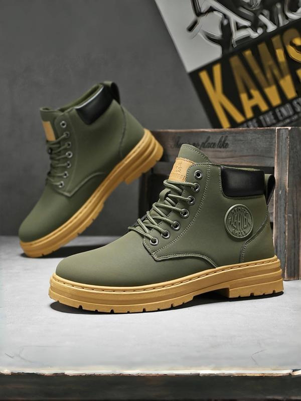 E 53267 High Top work Books Autumn casual shoes botas de alta ayuda image 1