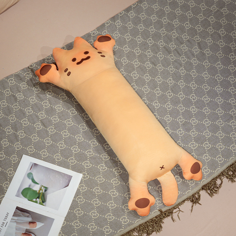 Almohada Larga de Seda de Hielo de Gato Desmontable para Cama y Sofá image 7