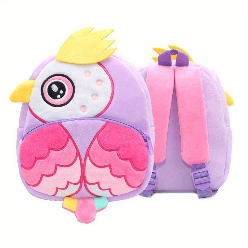 animal owl purple