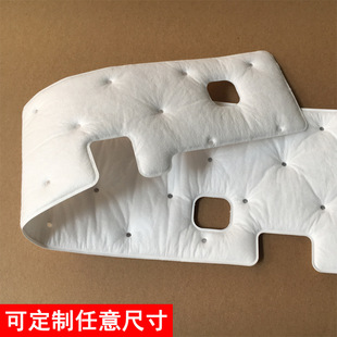 Special-shaped parts edge sealing two-component sound-absorbing cotton white non-woven PP Windsor Cotton environmentally friendly flame retardant car sound insulation Cotton