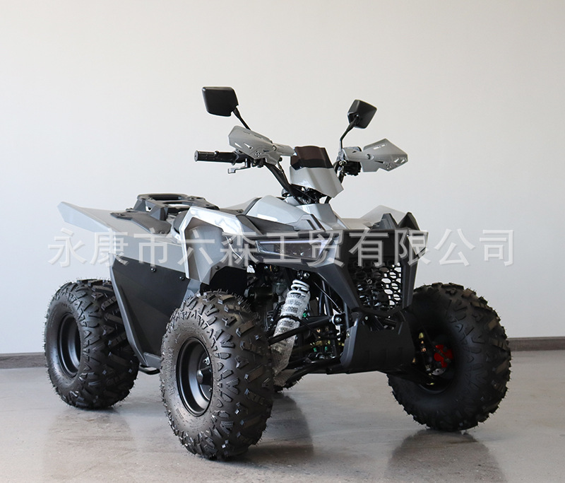 Cross-Border All-Terrain Four-Wheel Off-Road Beach Motorcycle Atv125-150Cc Xiaoba Long Fuel-Powered Electric Vehicle for Children and Adults