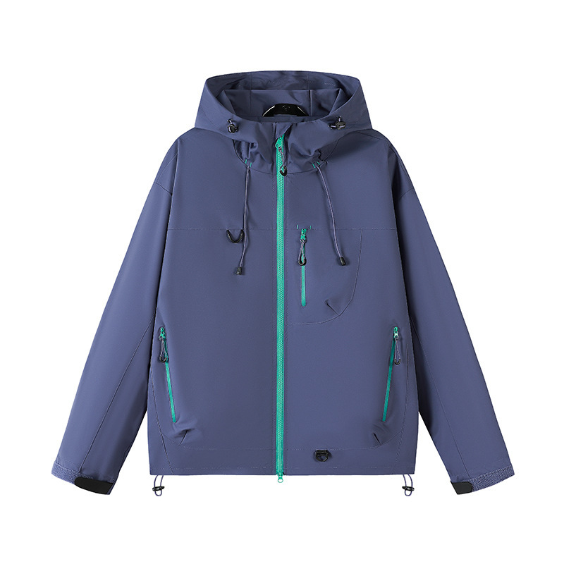 冲锋衣男女外套春秋季休闲宽松工装夹克户外防风登山服露营骑行服|undefined