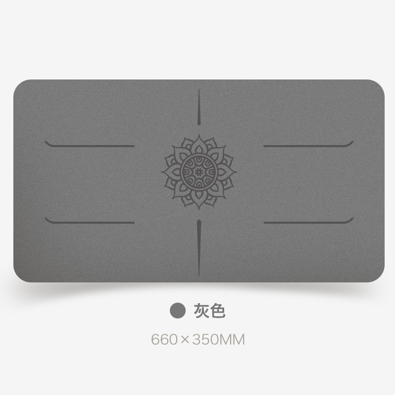 코코넛 스크럽 조각 - 회색 - 해바라기 자세 라인