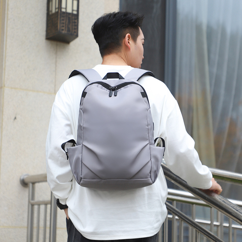 Manufacturer Wholesale Fashion Simple Schoolbags for Men and Women, Oxford Cloth Large-Capacity Computer Backpacks, Business Bags