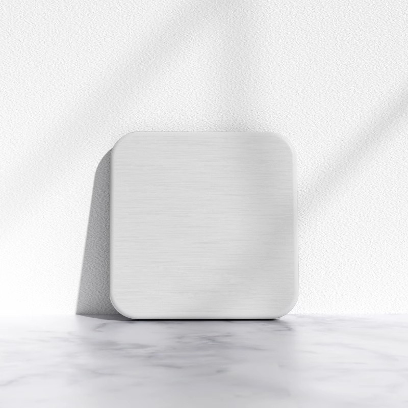 사각형 - 문 화이트(10*10*0.9cm)
