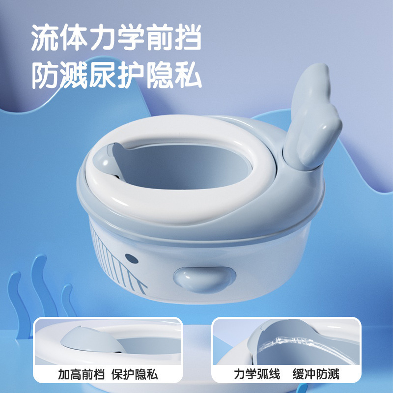 Multi-functional Three-in-One Children's Toilet Household Baby Toilet Toilet Toilet Ring Foot Stool Training Children's Bedpan