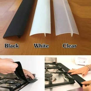 Cross-border hot-selling stove silicone gap strip easy to clean T-shaped strip gas stove counter gap sealing strip