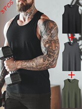 L 83274 Thick Ribbed White Round Neck Vest �����˶�����