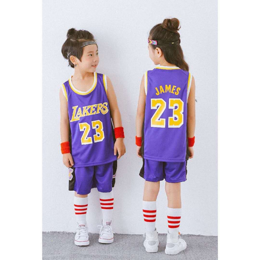 키즈 레이크 R 크루넥 23호 퍼플