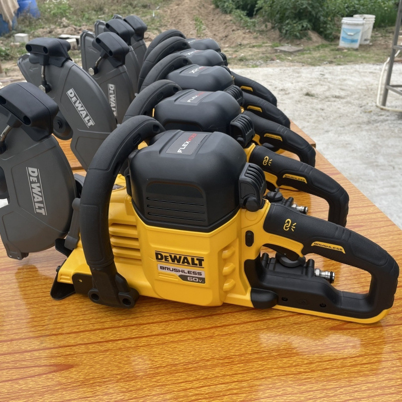 得伟切割机60伏锂电无刷水泥石材马路金属破拆多功能救援切割工具