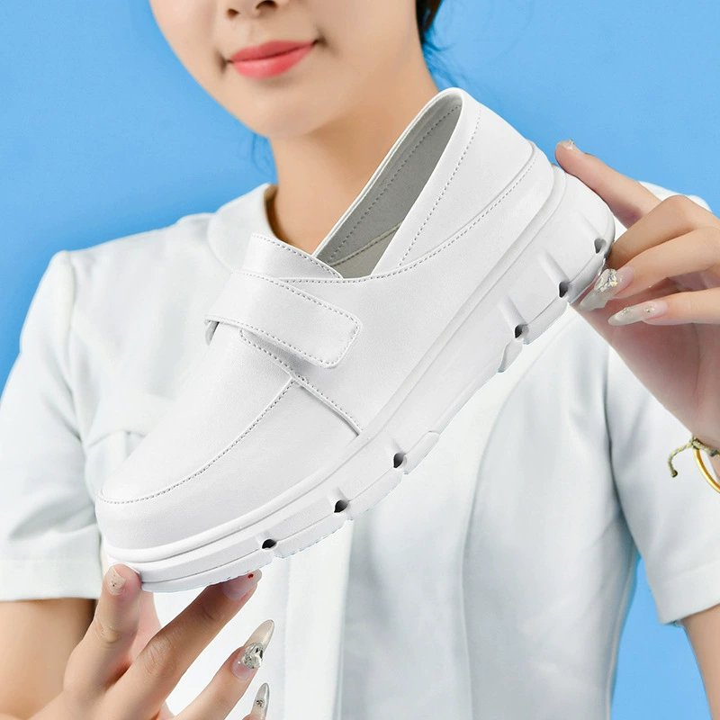 Весенняя и осенняя обувь медсестры женская удобная нескользящая мягкая подошва не устала