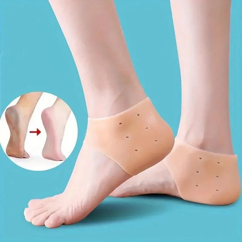 2025 New Cross-Border Dropshipping 1 Pair of Silicone Rubber Gel Socks, Anti-Crack Padded Heels 2025 New Cross-Border Dropshipping 1 Pair of Silicone Rubber Gel Socks, Anti-Crack Padded Heels