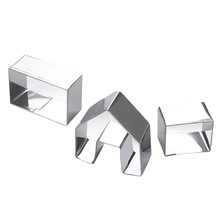 烘焙模具 3D蛋糕迷你小房屋模具三件套 姜饼屋饼干模圣诞节切模