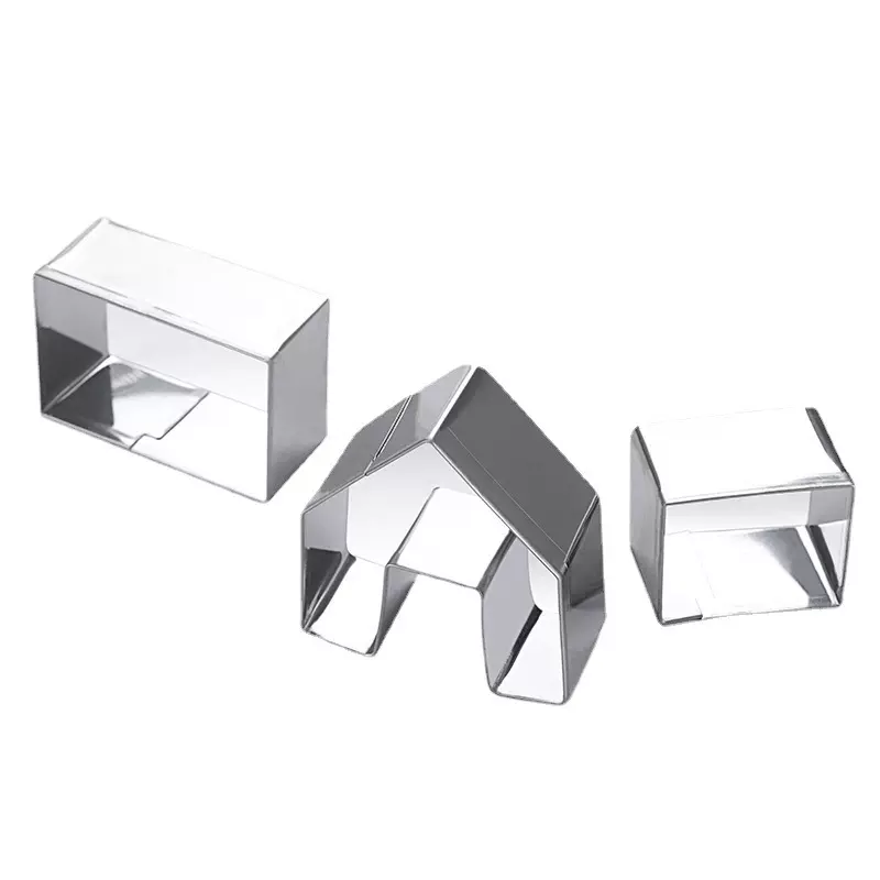 烘焙模具 3D蛋糕迷你小房屋模具三件套 姜饼屋饼干模圣诞节切模