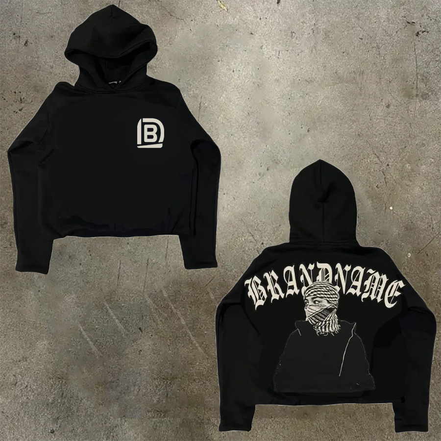 스타일 6 "면 후드 스웨터]