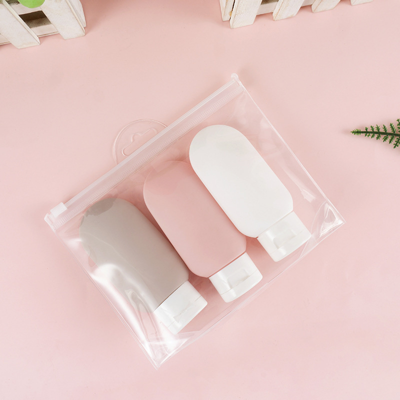 挤压式塑料分装瓶60ml倒立瓶出差旅行沐浴露洗发水化妆品瓶子套装