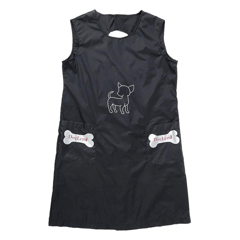 Cat and dog bath clothes pet shop clothes beautician work clothes anti-stick wool waterproof apron sleeveless