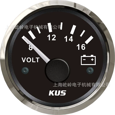 Pointer Voltage Meter 12V/24V: automobile instrument