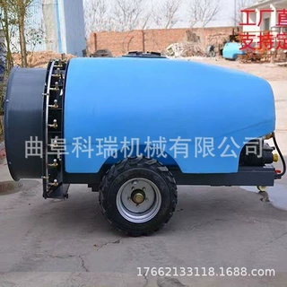 拖拉机打药机1000L牵引式多喷头喷雾机 科瑞机械果园风送式喷药机