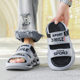 2025 new two-band two-color men's tow eva material is waterproof, non-slip, and odor-proof