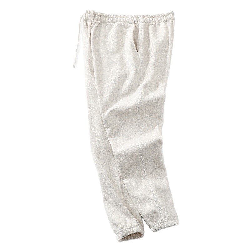 Men's Sweatpants 480g Heavyweight Long Sweatpants Casual Loose Brushed Solid Color Jogger Sports Pants Wholesale from Manufacturer