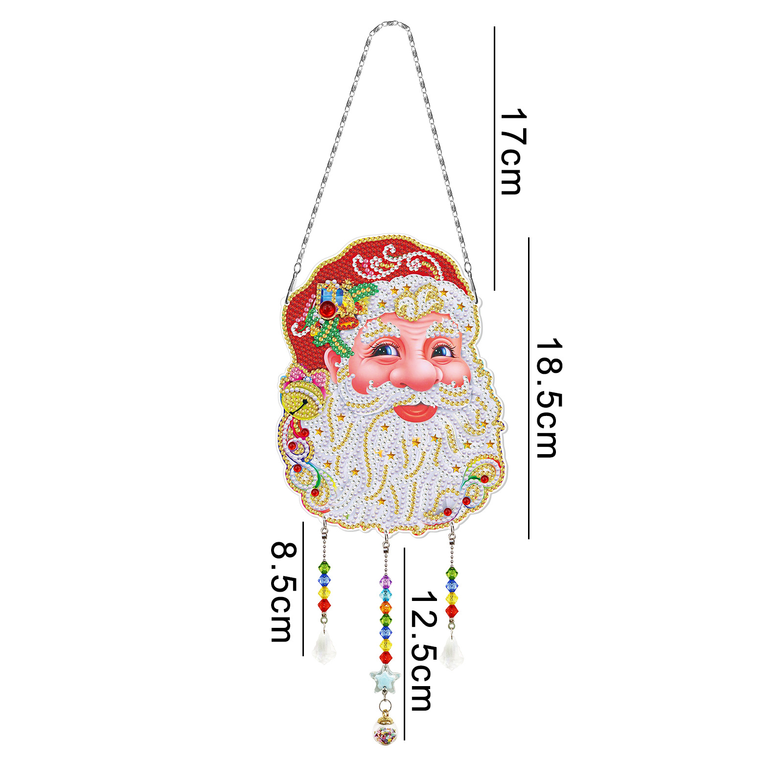 Accesorios para pintura de diamantes, adornos colgantes DIY, bordados de diamantes de imitación hechos a mano, cuadros colgantes de PVC, pinturas decorativas con cuentas, disponibles para distribución y venta al por mayor.