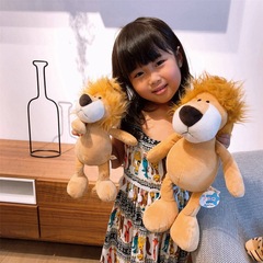 Forest animal plush toy, stuffed animal pillow, annual meeting wedding celebration lucky draw plush doll tiger elephant