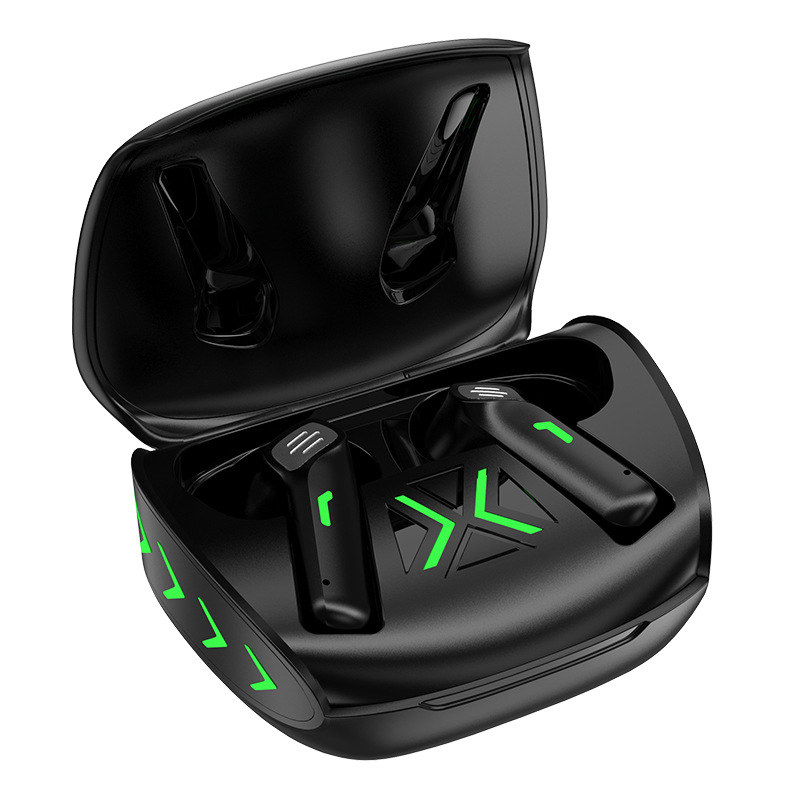 Ghadshi Y1 e-sports juego de auriculares bluetooth retardo cero ENC de doble cubierta de reducción de ruido de llamadas auriculares inalámbricos transfronterizos