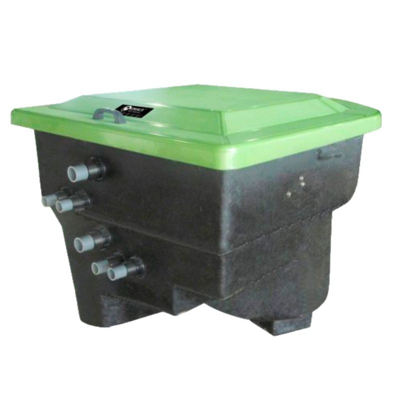 EMAUX yiwanshi piscina enterrada todo en una máquina sistema de filtro estanque de peces equipo de tratamiento de aguas residuales