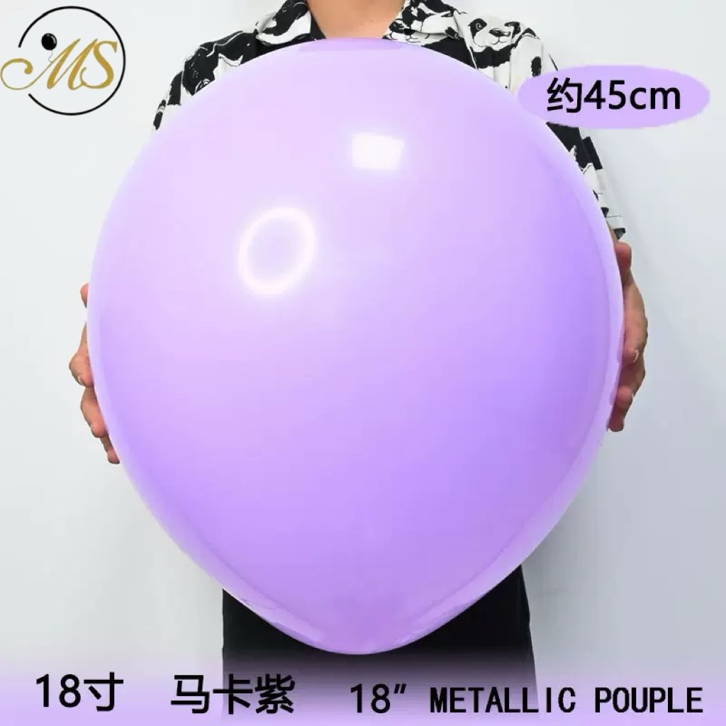 Globo de color Maca monocromo globo de látex engrosado 5 pulgadas 10 pulgadas 12 pulgadas 18 pulgadas 36 pulgadas globo de fiesta de cumpleaños