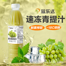 滋乐达冷冻青提原浆新鲜果肉汁果汁奶茶店茶饮店果茶原料商用