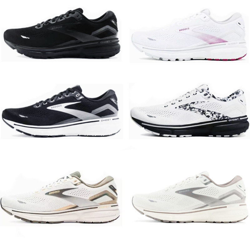 Putian Eooks Brooks Ghost Ghost 15 Max Shock-Absorbing and Wear-Resistant Low-Top Marathon Running Shoes