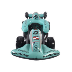 新しい大型水インフレータブルレーシングフローティングヨット大型メルセデスベンツモデル PVCF1 ポータブルシートおもちゃ