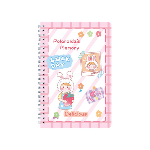 Coil-bound Creative Advertising Cartoon Activity Ring Binder PP Personalized Pen LOGO Spiral Binding Notebook
