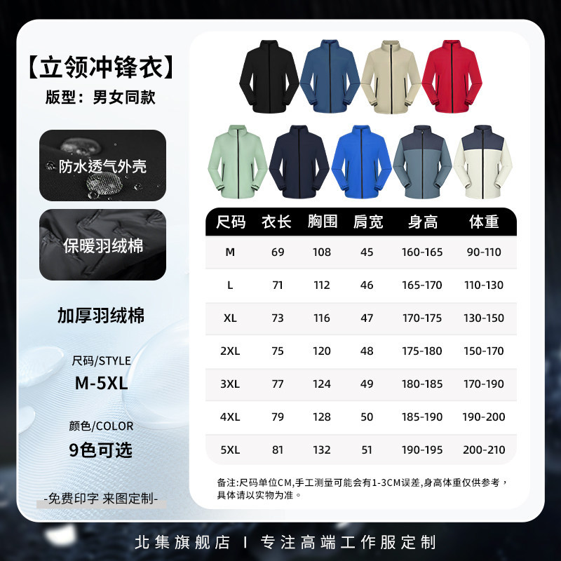 Tres impermeables ropa de asalto ropa de trabajo personalizada chaqueta de fábrica de reparación de automóviles chaqueta de otoño ropa de trabajo image 46