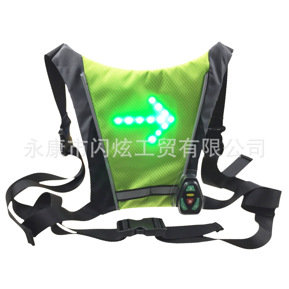 BSCI завод, специализирующийся на производстве ночной езды LED жилет, светоотражающие LED работает жилет