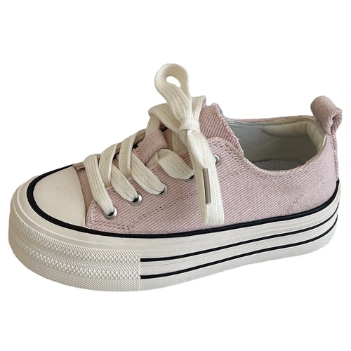 Xiameng children's shoes  new 5-color low-top canvas shoes for boys and girls classic four-season casual shoes student shoes